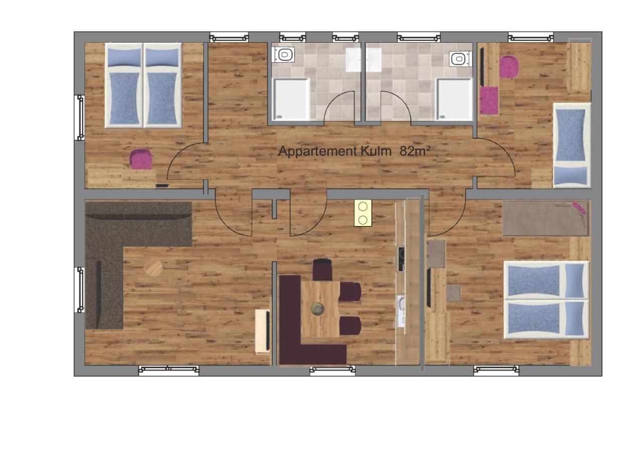Appartements Kolb Tauplitz Dış mekan fotoğraf